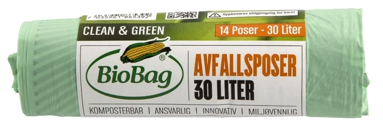 Avfallspose 30l  14stk