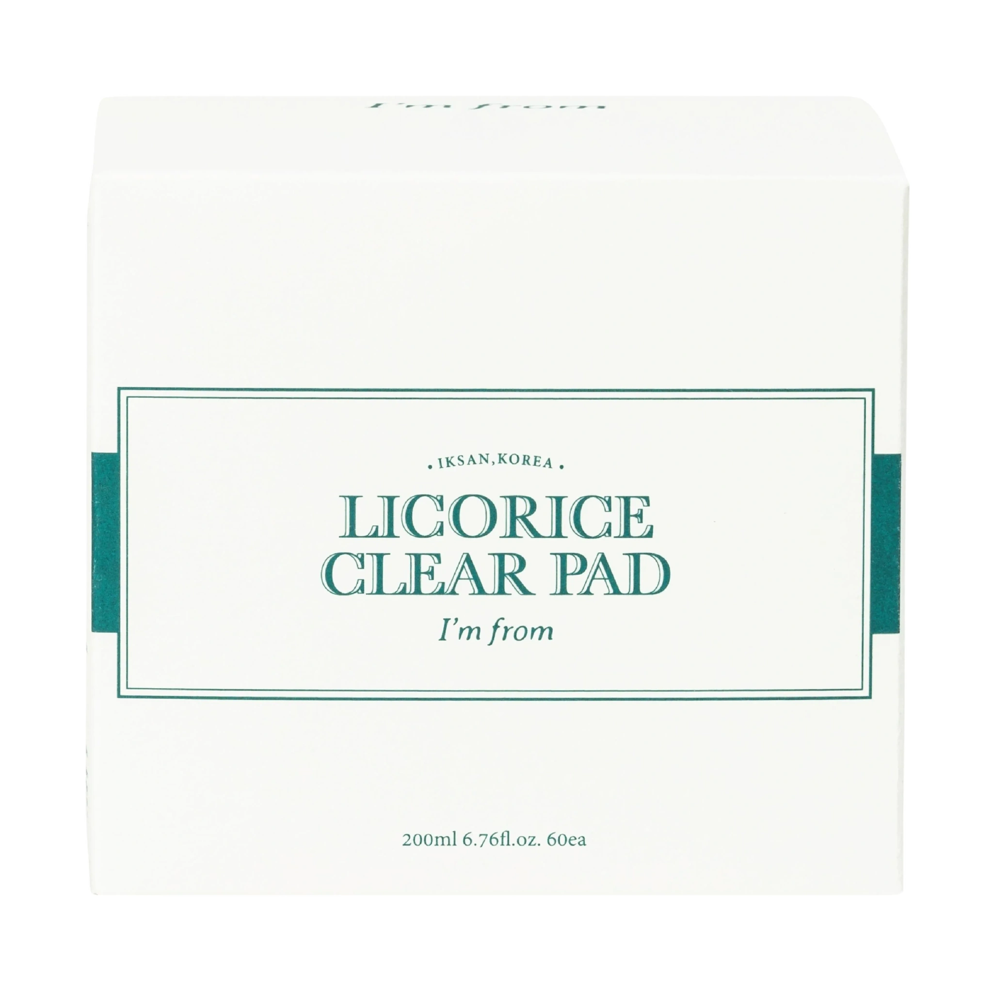 I'm From Licorice Clear Pad, 60 stk.