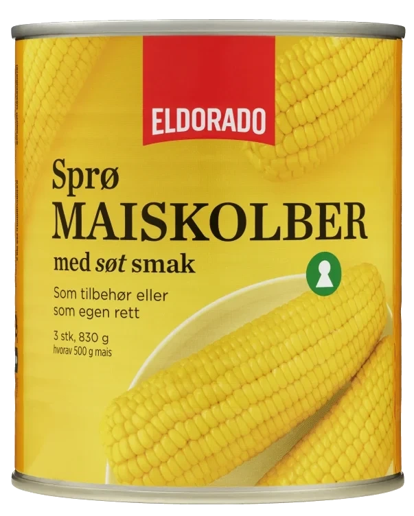 Maiskolber 830g Eldorado