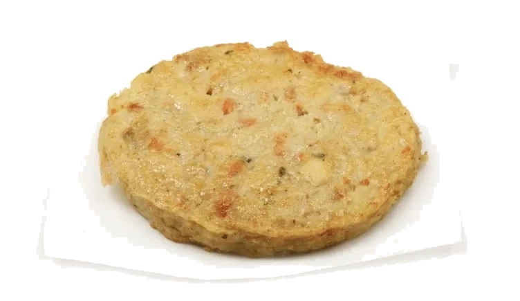 Klippfiskburger 100g Stekt pr stykk
