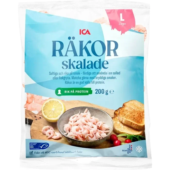 ICA Stora Skala Räkor