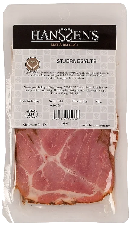 Stjernesylte skivet   100g