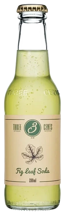 Three cents Fig Leaf Soda 200 ml