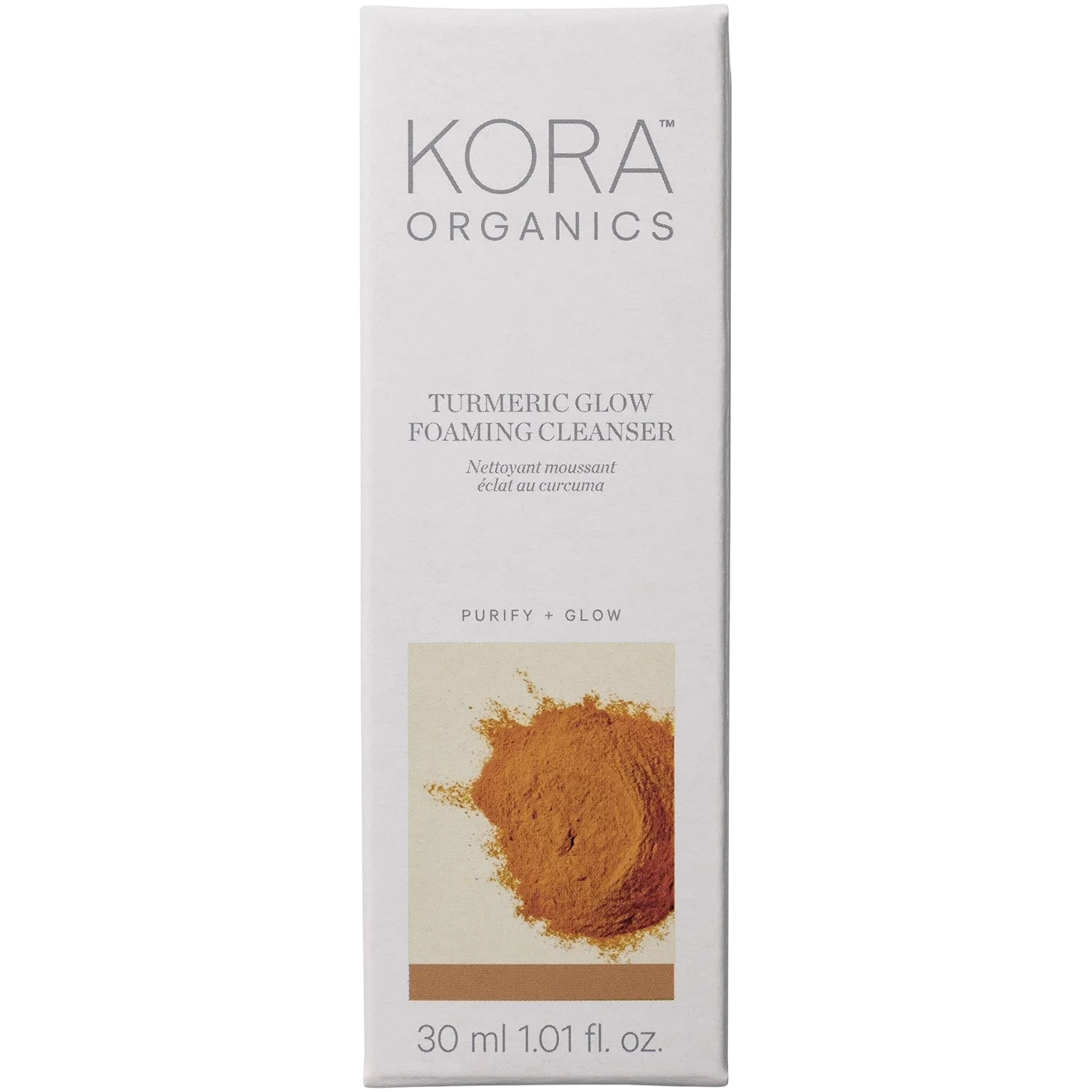 KORA Organics Turmeric Glow Foaming Cleanser
