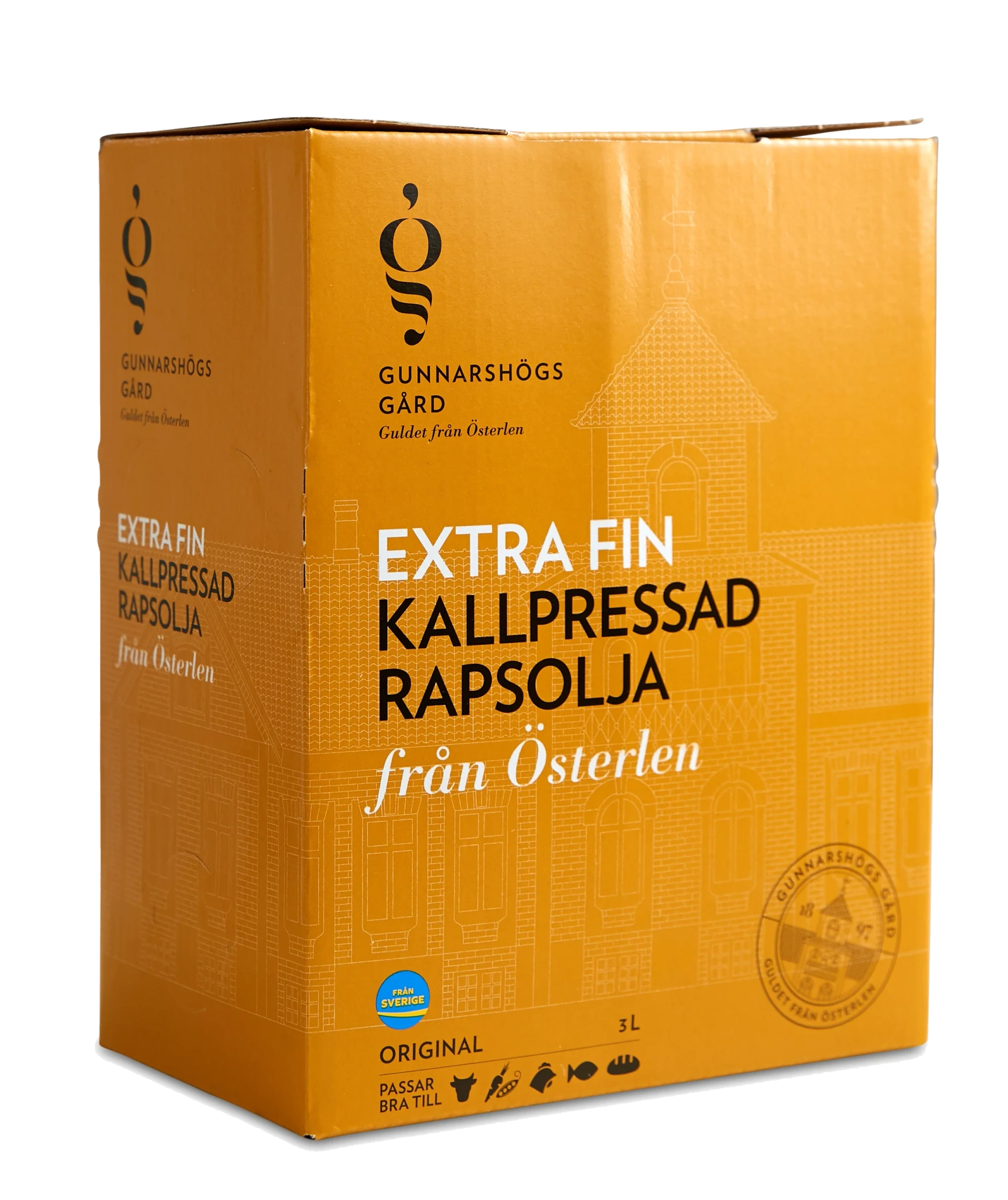 Kallpressad rapsolja bag-in-box