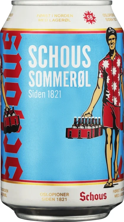Schous Sommerøl 0,33l boks