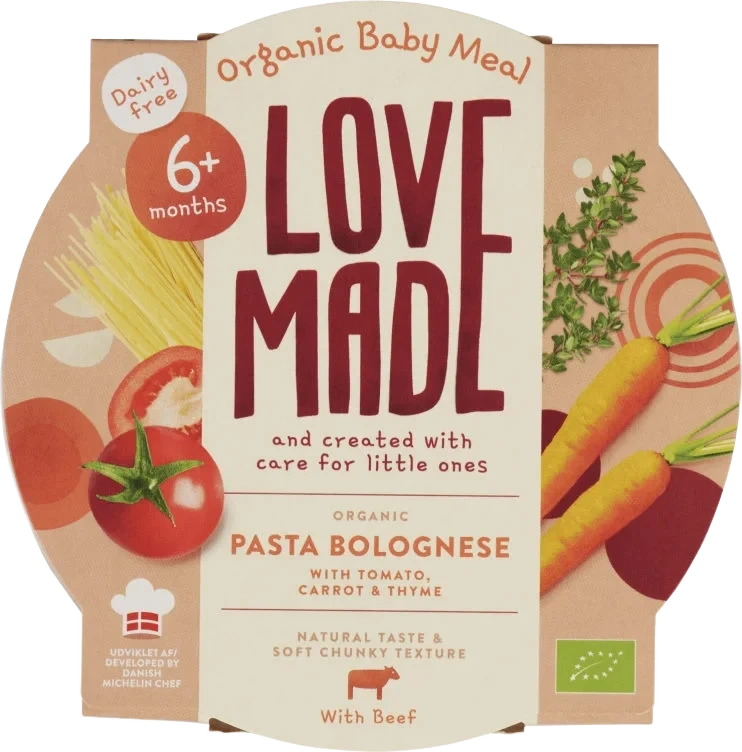 Pasta Bolognese Øko 6mnd 185g