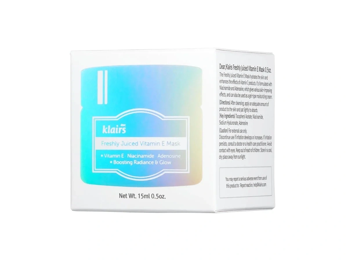 Klairs Freshly Juiced Vitamin E Mask Mini, 15 ml