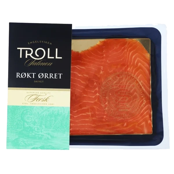 Troll Ørret Røkt Skivet 200g