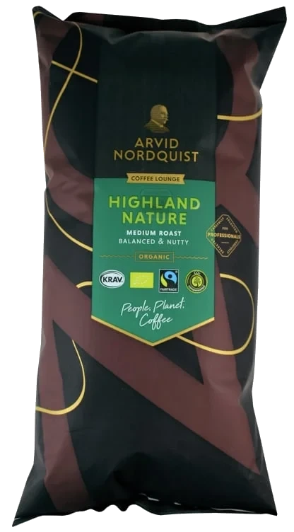 Kaffe highland nature mal 1  1kg
