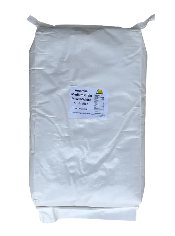 Australian Medium Grain Calrose Sushi Rice 20kg