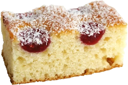 Hallon & Kokos sockerkaka