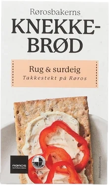 Knekkebrød Rug og Surdeig 180g
