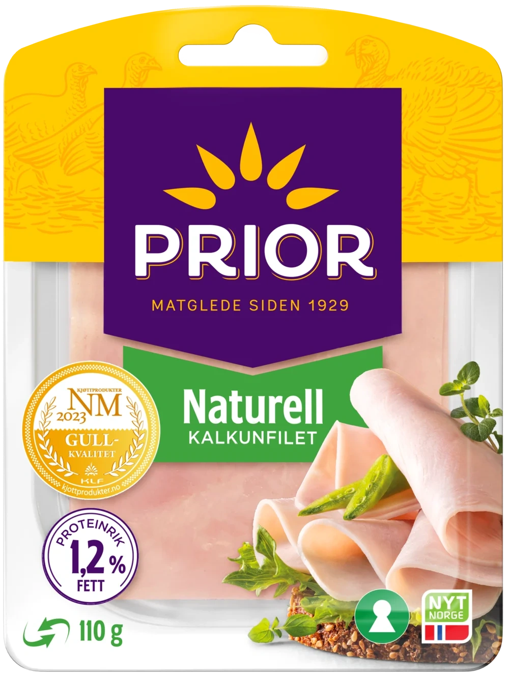 Kalkunfilet Naturell 110g