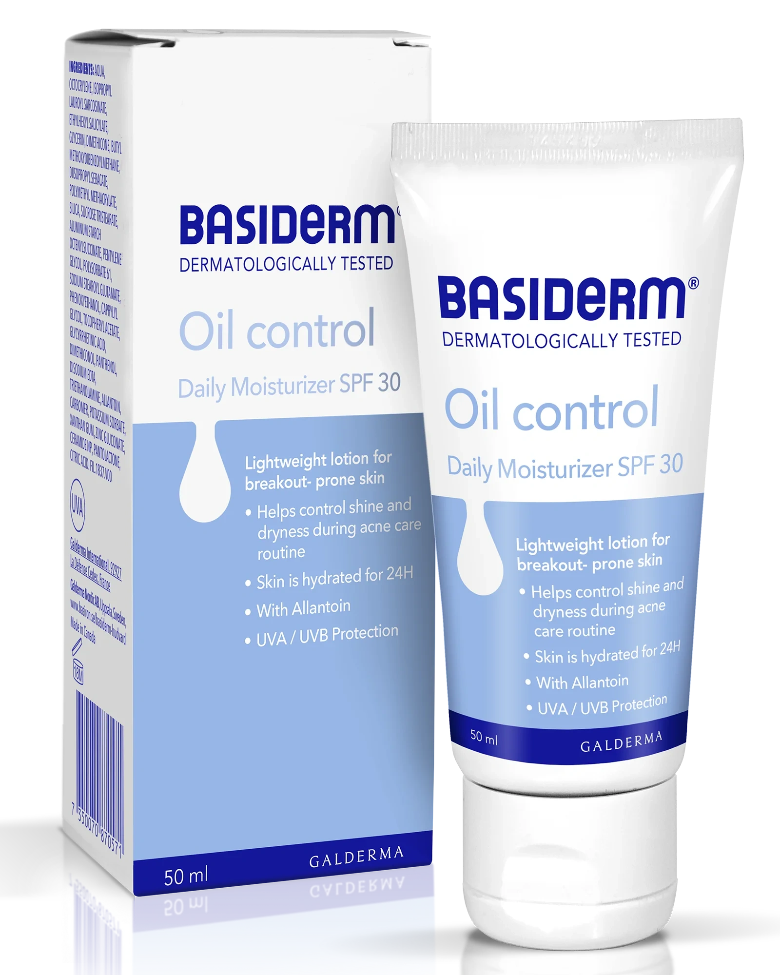 Basiderm Oil Control dagkrem 50 ml