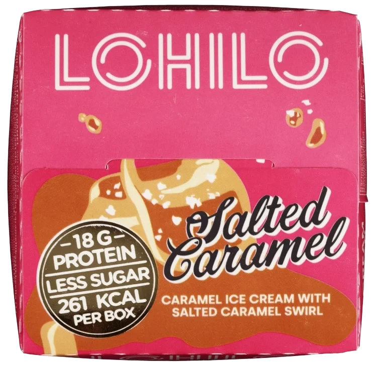 Lohilo Iskrem Salted Caramel 350ml