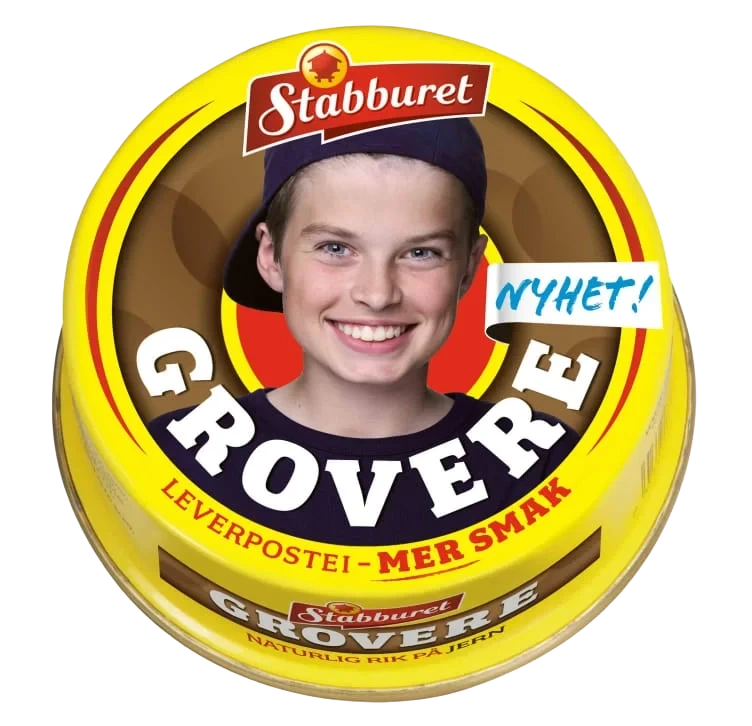 Leverpostei Grovere 100g Stabburet