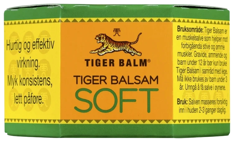 Tiger Balm Tigerbalsam Tigerbalsam Soft