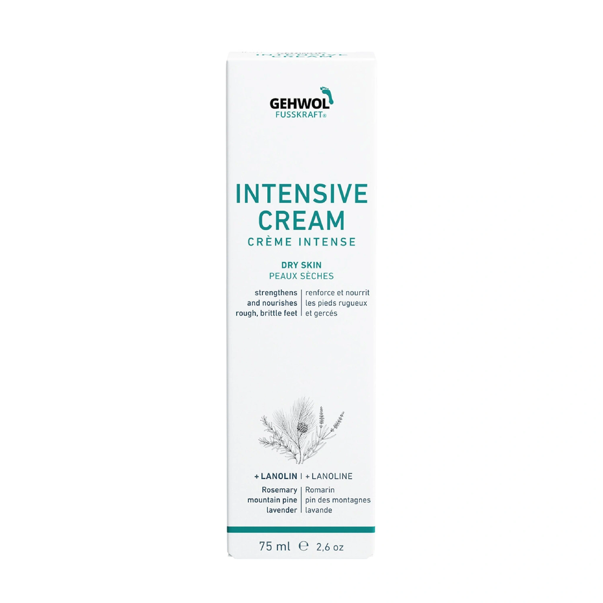 Gehwol Fusskraft Intensive Cream, 75 ml