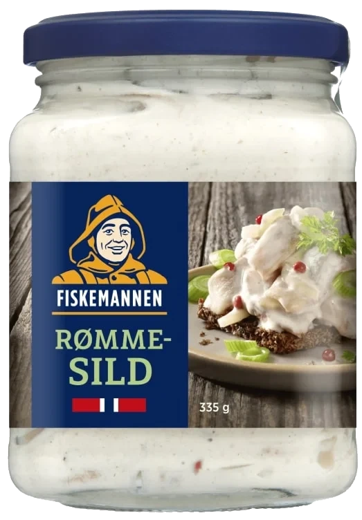 Rømmesild 335g Fiskemannen