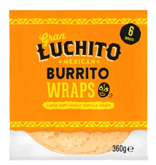 Burrito Wraps Gran Luchito 360g