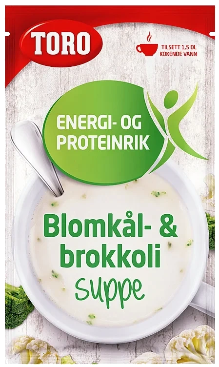Blomkål & brokkoli e&p rik  19g