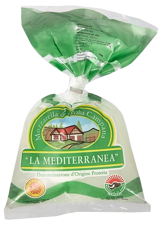 Mozzarella di bufala fersk dop 250g