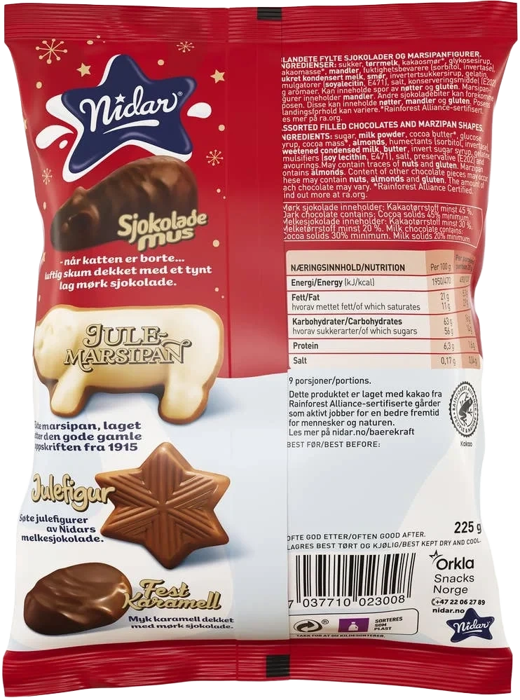 Nidar Julefavoritter