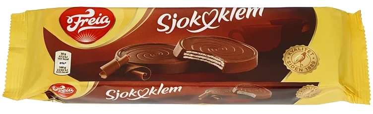 Freia kjeks sjokoklem 180g