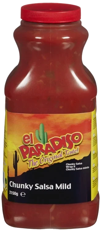 Salsa Chunky Mild 2l El Paradiso