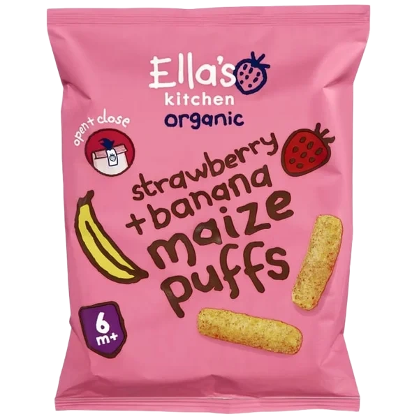 Maismums Jordbær&Banan 20g Ellas