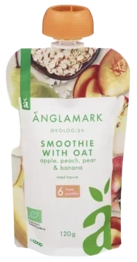 Änglamark Smoothie Oat/banana/pear/peach/apple