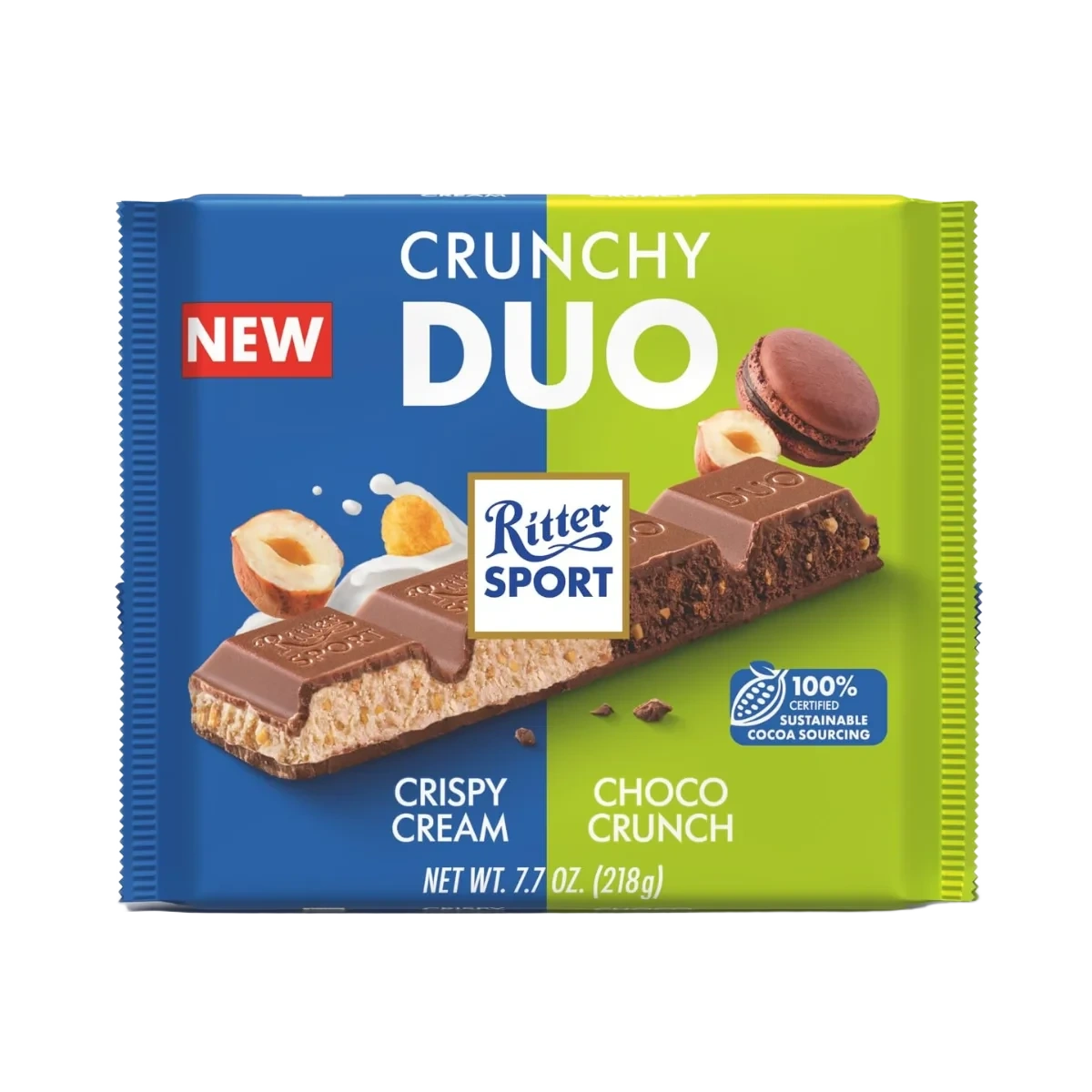 Ritter Sport Crunchy Duo 218 g DATOVARE