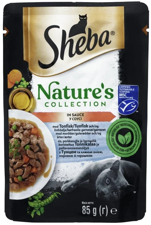 Sheba Nature's Tunfisk i Saus 85g