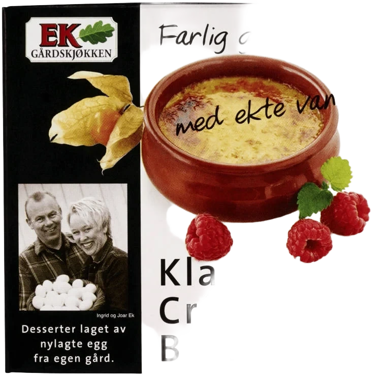 Creme Brulee Klassisk 110g Ek Gårdspakkeri