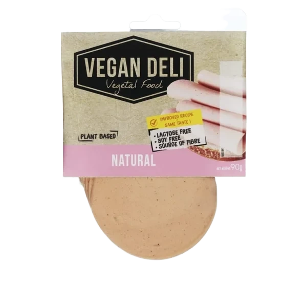 Vegansk Pålegg Naturell 90g Vegan Deli