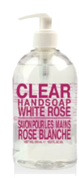 Clear Håndsåpe White Rose 500ml