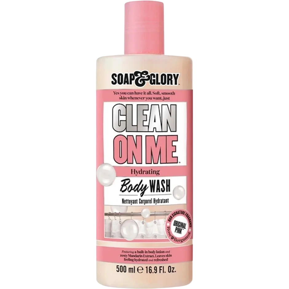 Soap & Glory Clean on Me Body Wash for Cleansed and Refreshed Skin