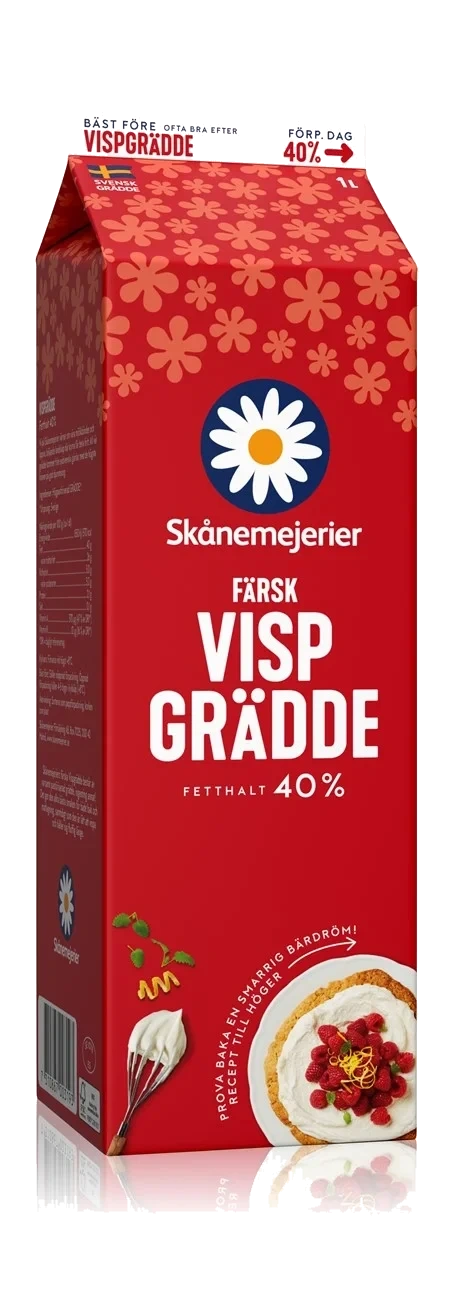 Vispgrädde