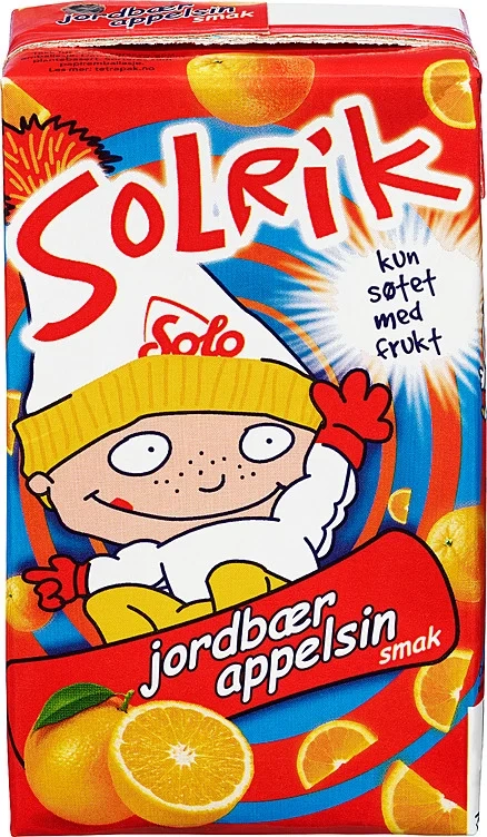 Solrik jordbær lettere 27x25cl