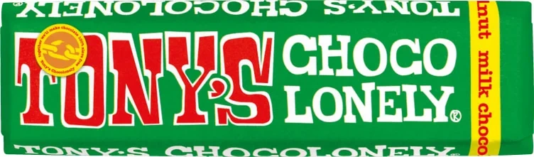 Tony's Chocolonely Mjölkchoklad Hasselnöt 47g