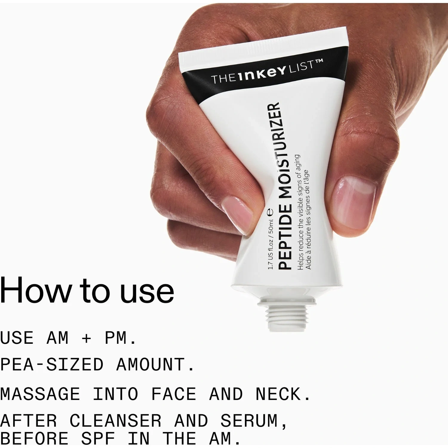 The Inkey List Peptide Moisturizer 50 ml