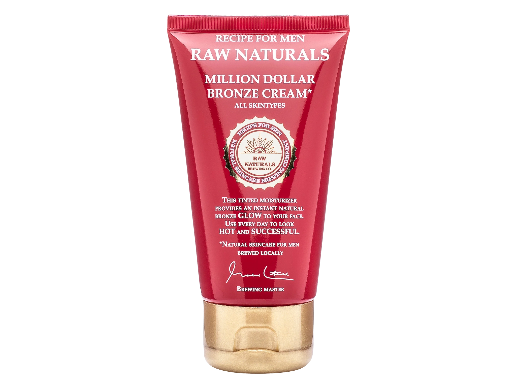 RAW Naturals Million Dollar Bronze Cream, 75 ml