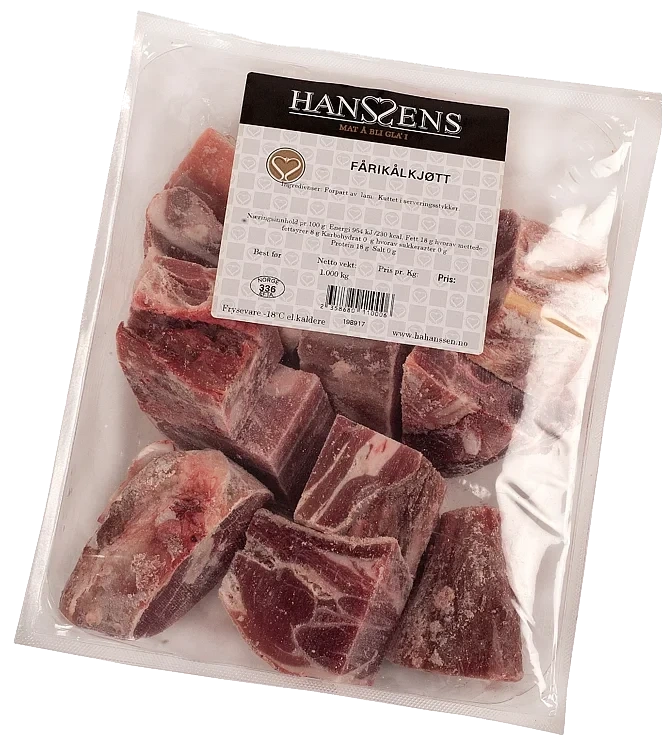Fårikålkjøtt Løs Hanssens