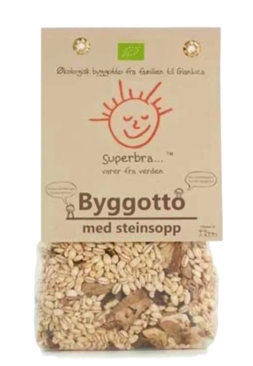 Byggotto m/Steinsopp Økol 250g Superbra
