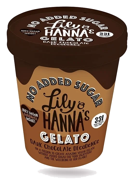 Lily&Hanna's Is Gelato Sjokolade 465ml