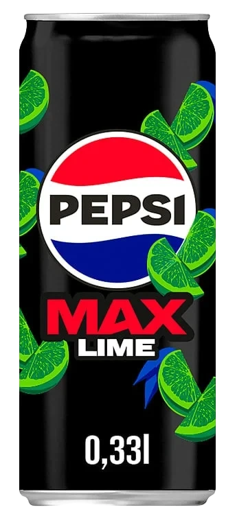 Pepsi Max Lime 0,33l boks Sleek