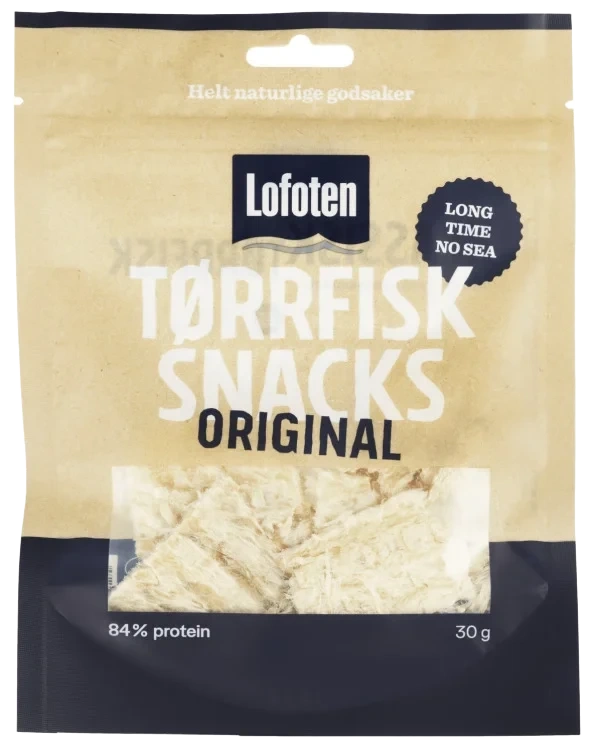 Tørrfisksnacks Original 30g Lofoten