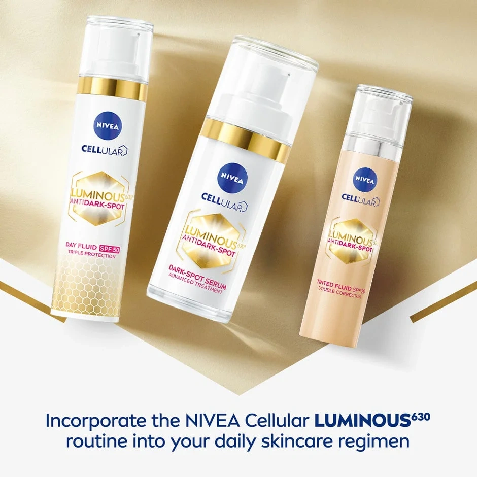 NIVEA Luminous630 Anti Dark-Spot Tinted Fluid SPF20 40 ml
