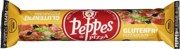 Pizzabunn glutenfri 260g Peppes